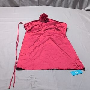 Cupshe Red Mini Dress Tieback‎